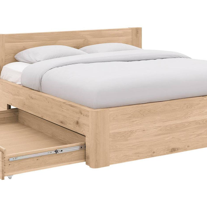 Goossens Bedframe Bibi - 180 x 200 - Eiken naturel - Hout