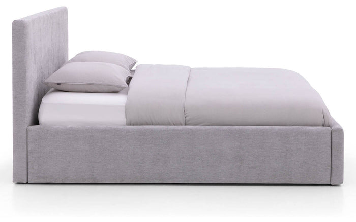 Goossens Bedframe Mysen Storage - 180 x 200 - Stof fijn geweven