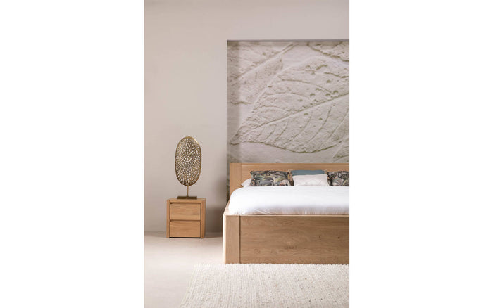 Goossens Bedframe Bibi - 180 x 210 - Eiken naturel - Hout