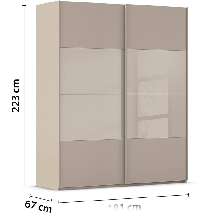 Goossens Kledingkast Finca in hoogwaardig meubelplaat