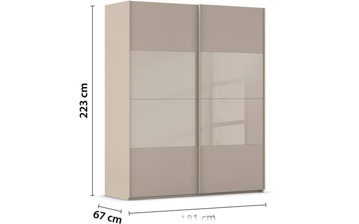 Goossens Kledingkast Finca in hoogwaardig meubelplaat