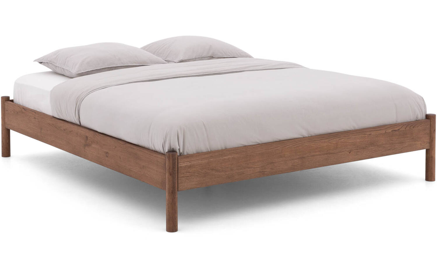 Goossens Bedframe Roll, Bedframe 140 x 220 cm zonder hoofdbord
