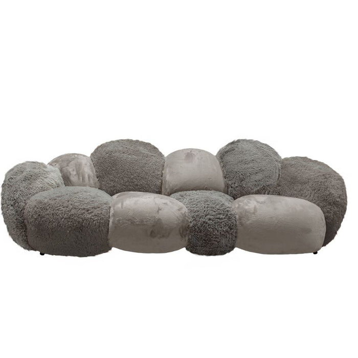 PTMD Curvae Sofa Lush Taupe