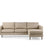 Furntastik 3 zits bank CL L+R, stof Dillon, D460 beige