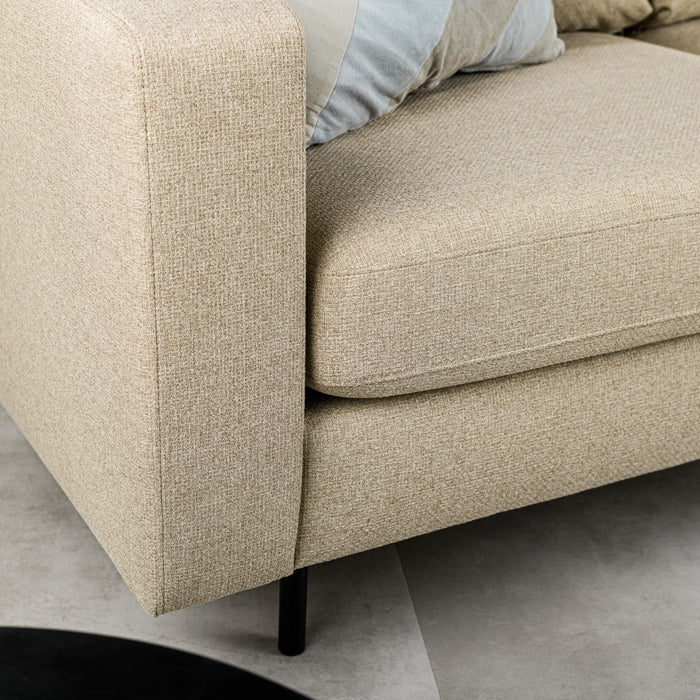 Furntastik 3 zits bank CL L+R, stof Dillon, D460 beige