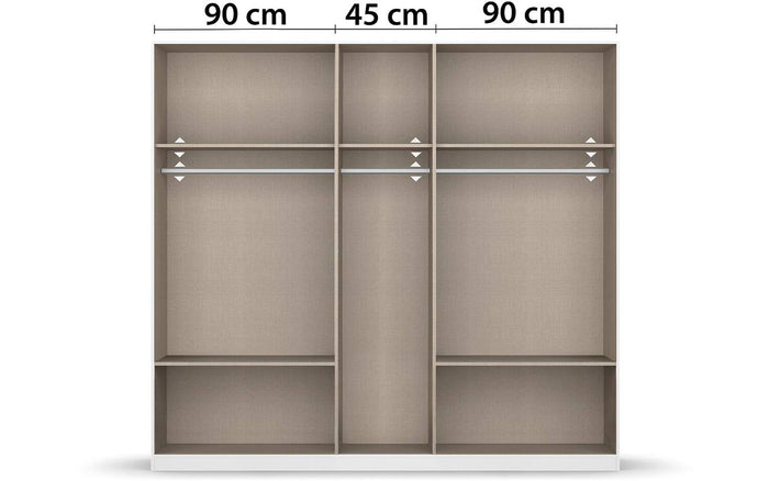 Goossens Kledingkast Skandi in