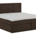 Goossens Boxspring Rud - bruin - 140 x 211 cm cm
