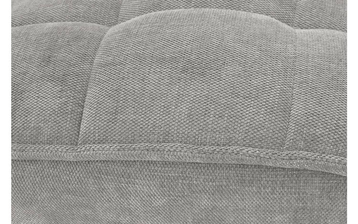 Goossens Barstoel Ronnie, Barstoel, zithoogte 72 cm - grijs Textiel