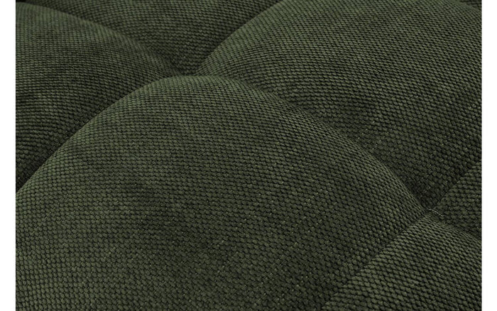 Goossens Barstoel Ronnie, Barstoel, zithoogte 72 cm - groen Textiel