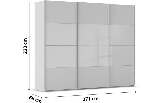 Goossens Kledingkast Finca in hoogwaardig meubelplaat