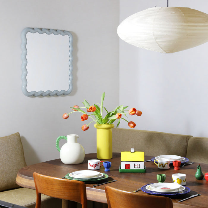 &klevering Zigzag Spiegel H 60 cm - Mist