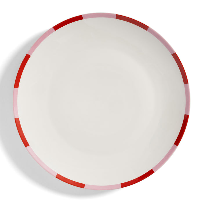 &k amsterdam Bliss Bord Ø 27 cm - Roze - Set van 2