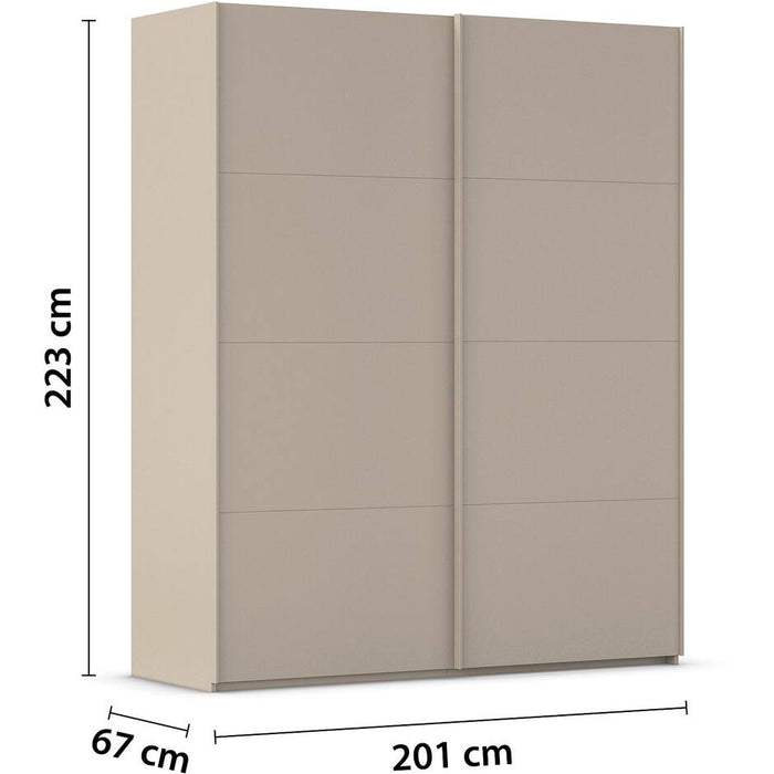 Goossens Kledingkast Finca in hoogwaardig meubelplaat