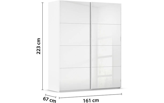 Goossens Kledingkast Finca in hoogwaardig meubelplaat