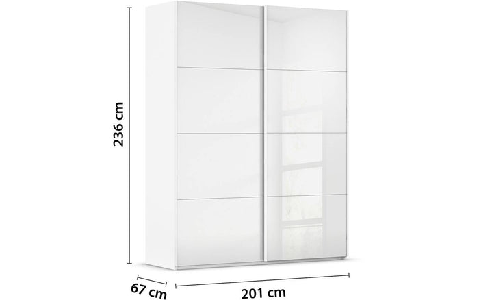 Goossens Kledingkast Finca in hoogwaardig meubelplaat
