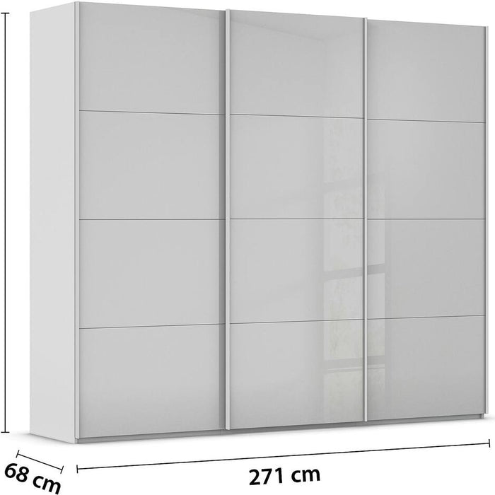 Goossens Kledingkast Finca in hoogwaardig meubelplaat