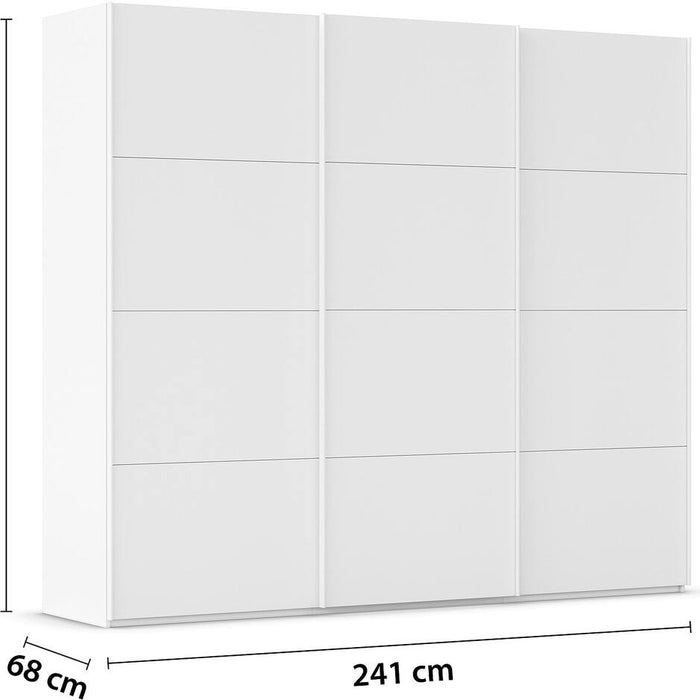 Goossens Kledingkast Finca in hoogwaardig meubelplaat