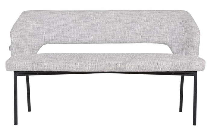 MUST Living Bench Bloom 150,86x150x57 cm, polaris light grey