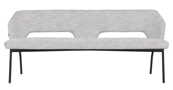 MUST Living Bench Bloom 190,86x190x57 cm, polaris light grey