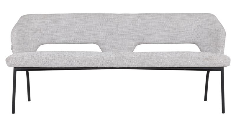 MUST Living Bench Bloom 190,86x190x57 cm, polaris light grey