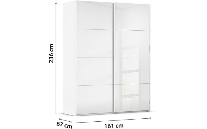 Goossens Kledingkast Finca in hoogwaardig meubelplaat