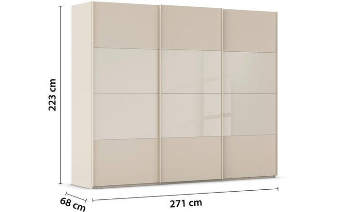 Goossens Kledingkast Finca in hoogwaardig meubelplaat