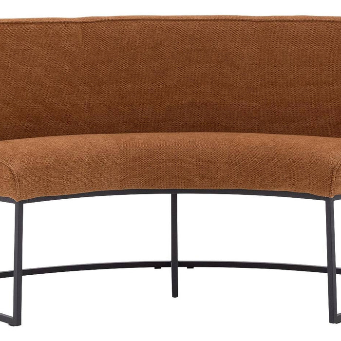 Goossens Excellent Eetkamerbank Tom, Rond 174 cm breed