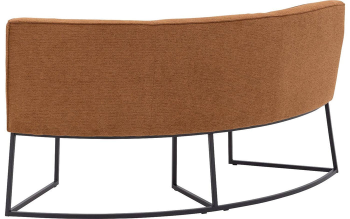 Goossens Excellent Eetkamerbank Tom, Rond 174 cm breed