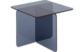 Goossens Salontafel Davey in Smokey black glas