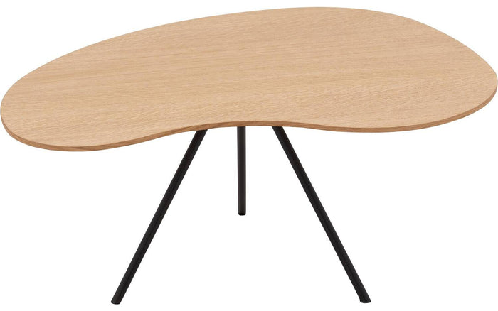 Goossens Salontafel Saya in Eiken gelakt blank