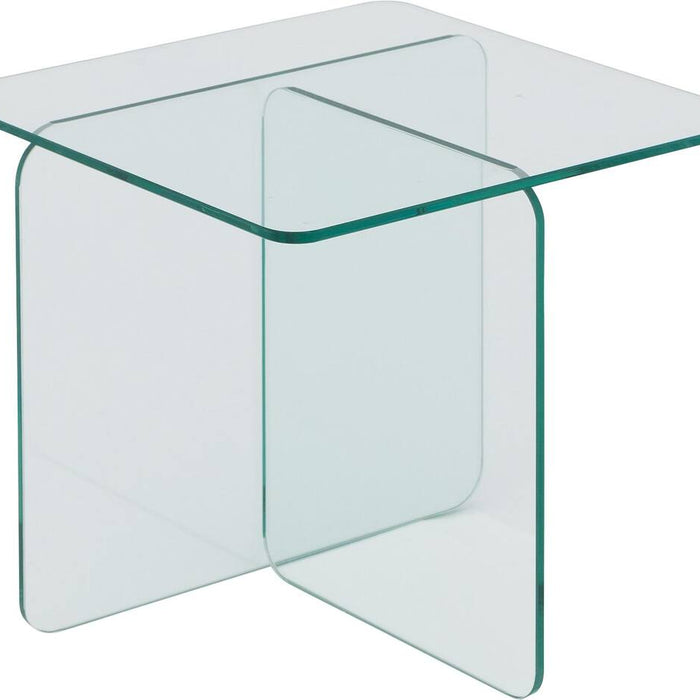 Goossens Salontafel Davey in Transparant glas