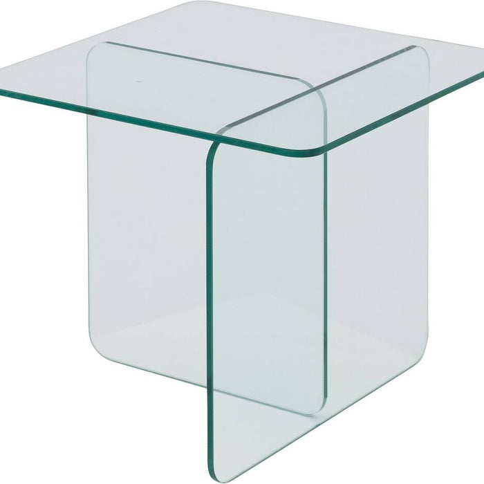 Goossens Salontafel Davey in Transparant glas