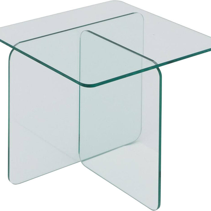 Goossens Salontafel Davey in Transparant glas
