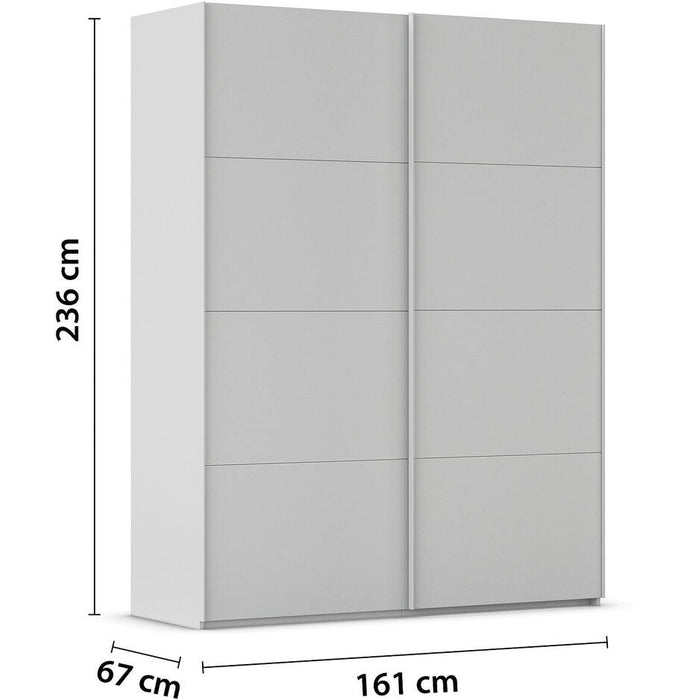 Goossens Kledingkast Finca in hoogwaardig meubelplaat