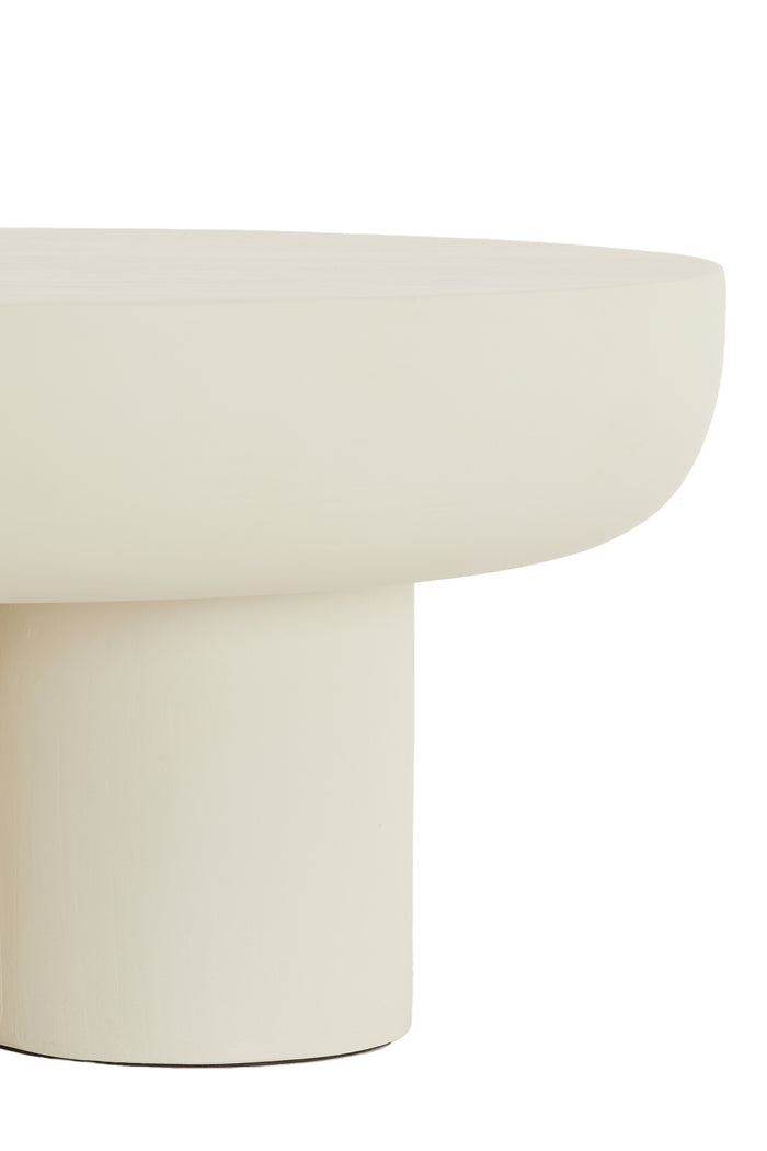 Light & Living Light&living Salontafel Ø70x35 cm MIZUHO crème