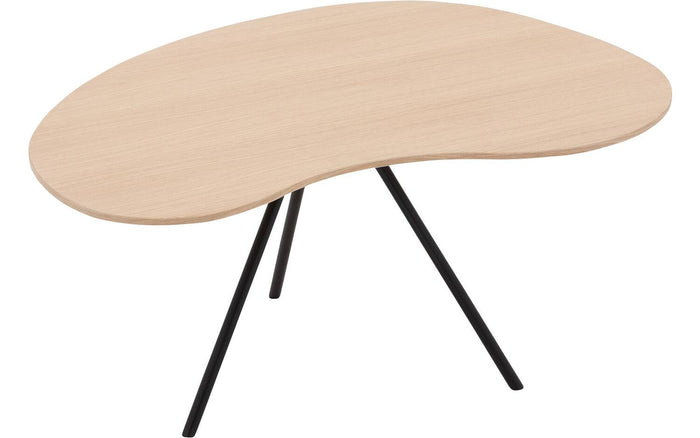 Goossens Salontafel Saya in Eiken olie wit