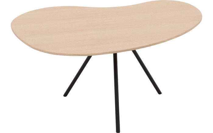 Goossens Salontafel Saya in Eiken olie wit