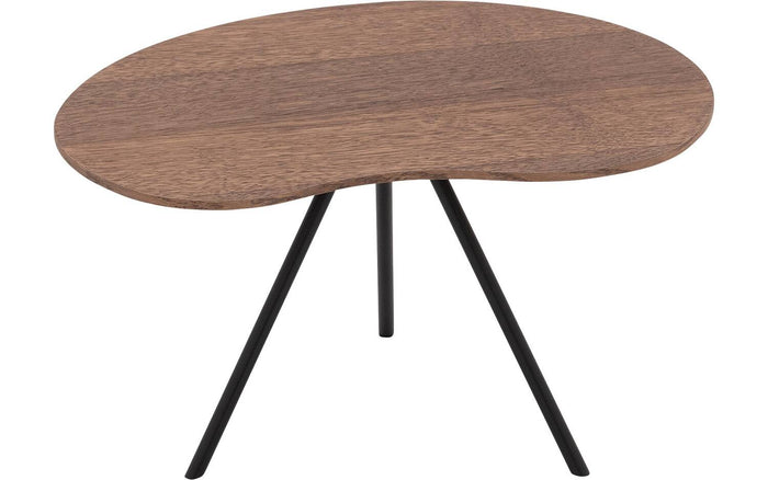 Goossens Salontafel Saya in Eiken soft touch lak notenkleur