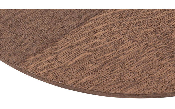 Goossens Salontafel Saya in Eiken soft touch lak notenkleur