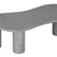 DTP Home Coffee table Curva DUSK,35x130x69 cm, mortex