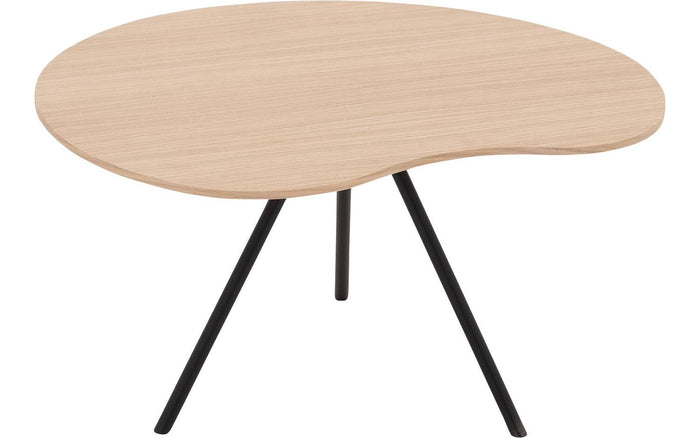 Goossens Salontafel Saya in Eiken olie wit