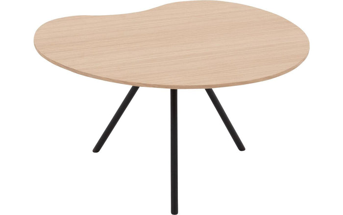 Goossens Salontafel Saya in Eiken olie wit