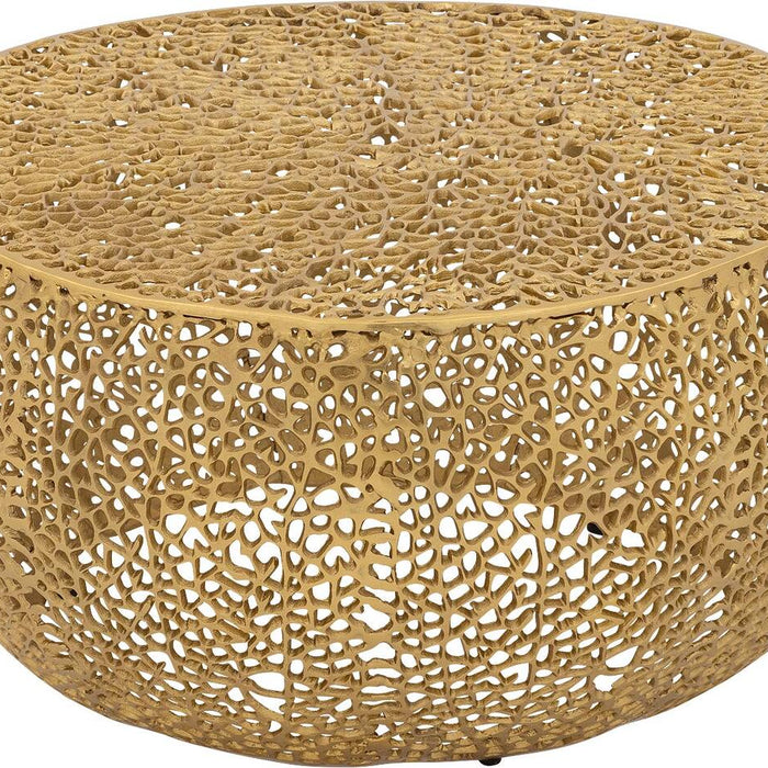 Goossens Salontafel Agot in Goud