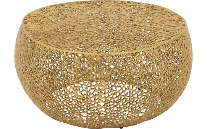 Goossens Salontafel Agot in Goud