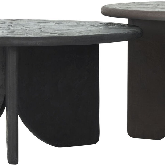 DTP Home Coffee table Melo Earth, set of 2,40xØ55 cm (color: Fudge)...