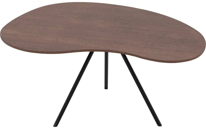 Goossens Salontafel Saya in Eiken soft touch lak notenkleur