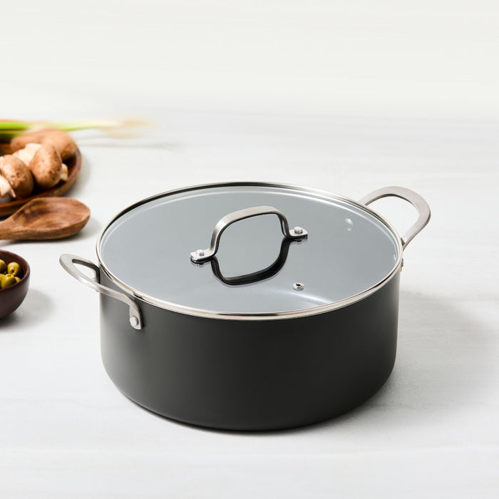 ISENVI Murray keramische kookpan 28 CM - RVS greep