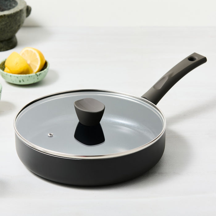 ISENVI Avon keramische hapjespan 26 CM - Ergo greep