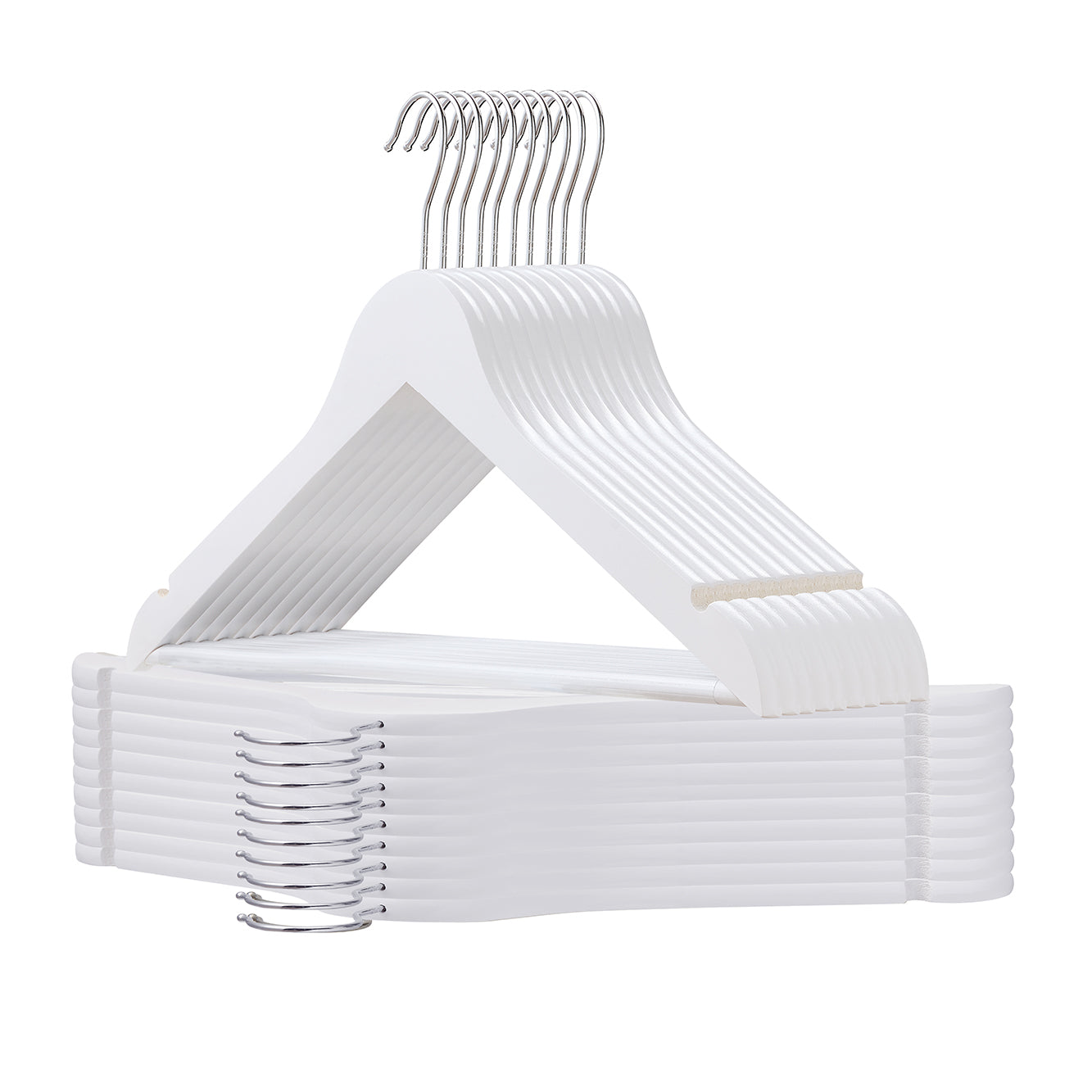 ACAZA Kledinghanger Wit  - 20 st.