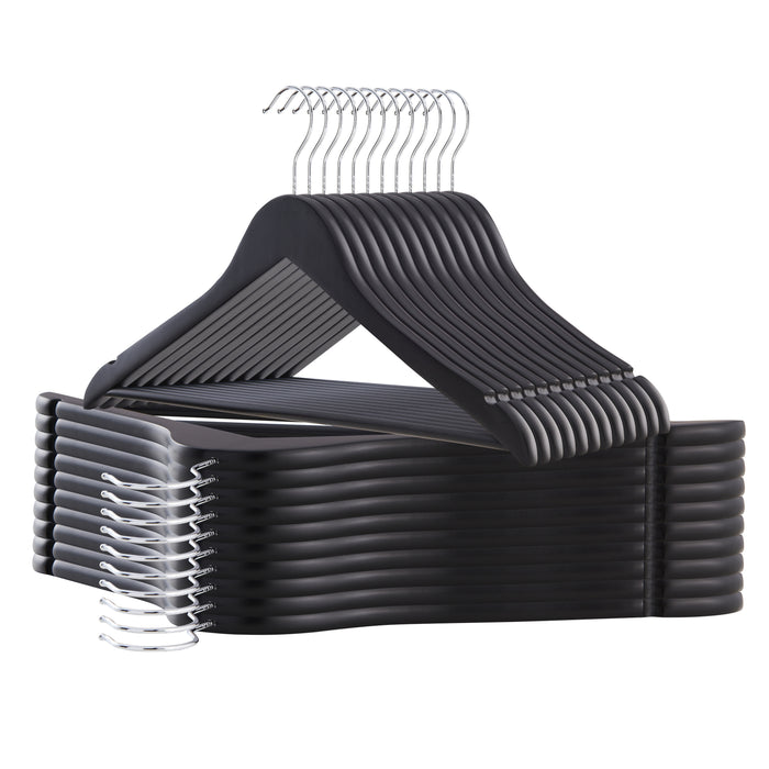 ACAZA Kledinghanger Zwart  - 20 st.